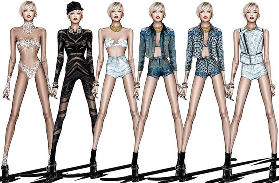 Miley Cyrus, Roberto Cavalli Miley Cyrus, Roberto Cavalli